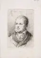 Friedrich Georg Weitsch, Bildnis eines Herren, 1819, Radierung auf festem Papier