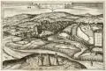 Georg Braun, Scopa vulgo Schuepa [ ], 1574, Kupferstich. "[ ] Elegans Misniae ciuitas"