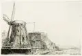 Rembrandt Harmenszoon van Rijn, Die Windmühle, Radierungen auf Bütten