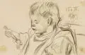 Max Seliger, Drei Kinderdarstellungen. 1902/ 1903, Kohlezeichnungen über Blei