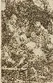Albrecht Durer, Die Grablegung, 1512, Kupferstich auf dünnem Bütten