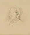 Julius Hübner d.Ä., Julius Hübner, Konvolut Zeichnungen und Druckgraphiken. 1840er Jahre, Bleistiftzeichnungen (fünf) und drei Radierungen