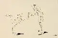Rudolf Hesse, Der Orden/ Angeklagter, Um 1900, Federzeichnungen auf festem Papier. "Der Orden" u.re. in Tusche signiert "R.Hesse"