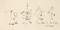 Rudolf Hesse, Die Kapelle/ Zum Kaffee, Um 1900, Federzeichnungen auf chamoisfarbenem, festen Papier. "Kapelle" u.re. in Tusche signiert "Rud.Hesse", minimal lichtrandig