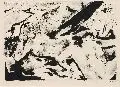 Willy Jaeckel, Liebespaar in einer Gebirgslandschaft, Um 1920, Feder- und Pinselzeichnung in Tusche über Bleistift