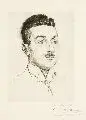 Max Slevogt, Porträt Bruno Cassirer, 1921, Radierung