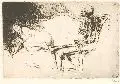 Georg Erler, Tod und Mädchen, Radierungen