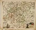 Cornelis Danckerts, [ ] I'Isle de France, Kolorierter Kupferstich