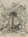 Albert Ernst Mühlig, Scharfenberg, 1887, Bleistiftzeichnung
