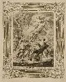 Anton Joseph von Prenner, Boreas raubt die Oreithya. Mitte 18. Jh, Kupferstich von zwei Platten nach einem Gemälde Francesco Solimena