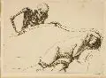 Georg Erler, Der Tod und das Mädchen. 1. H. 20. Jh, Radierungen