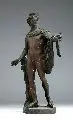Pierre Jacobo Alari Bonacolsi, Apoll vom Belvedere. Wohl um 1900, Bronze, gegossen, schwarzbraun patiniert