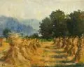 Georg Oehme, Feldlandschaft. 1930er Jahre