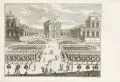 Gabriel Bodenehr d.Ä., Der Königl. u. Churfürstl. Sächs. Zwinger Garten in Dresden., Um 1720, Kupferstich