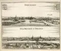 Johannes Janssonius, Dressden/ Der Brucken zu Dresden, 1658, Kupferstich