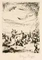 Rüdiger Berlit, Spaziergänger vor der Stadt. 1930er Jahre