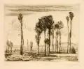 Georg Hermann Gelbke, Erlen, Radierungen in Braun