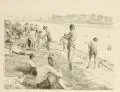 Georg Jahn, Am Elbstrand