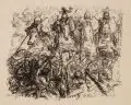 Max Slevogt, Vier Illustrationen, Um 1910, Lithographien