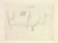 Erhard Hippold, Abstrakte Komposition, Um 1970, Radierung