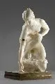 Emil Cauer d. J., Wasserschöpferin, Um 1900, Alabaster