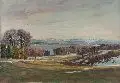 Fritz Bayerlein, Vorfrühling am Starnberger See (Feldafing), Um 1930, Öl auf Leinwand
