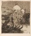 Andrew F. Affleck, Venedig, 1906, Radierung