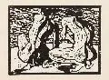 Max Pechstein, Betrachtung/Am Wasser (Strand). 1906/ 1907