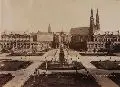 Rudolph Tamme, Dresden, Zwinger und Sophienkirche, Um 1880, Albuminabzug