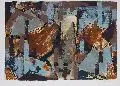 Erhard Hippold, Architektonische Komposition, 1962, Monotypie
