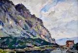 Július Ludwig Balogh, Vysoké Tatry, 1966, Olej na kartóne