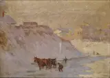 Halász-hradil Elemér, S povozom