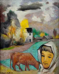 Imro Weiner-Kráľ, Odchod leta, 1964, Olej na plátne