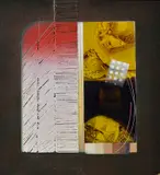 Záboj-kuľhavý Bohuš, Synkretické prvky, 1991, Olej, akryl na dreve