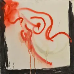 Vladimír Popovič, Okno, 1969 - 71, Akryl, kombinácia techník na plátne