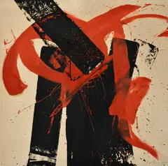 Juraj Bartusz, Sekundová maľba, 1987, Tempera na ručnom papieri