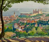 Štefan Polkoráb, Bratislava, Okolo 1930, Olej na plátne