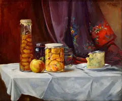 Alojz Struhár, Zátišie, 1929, Olej na plátne