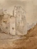 Ladislav Mednyánszky, Zrúcaniny hradu Beckov II.