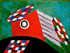Andrej Rudavský, Reflexia noci I., 1999, Olej na kartóne