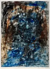 Proces II by Stanislav Filko, 1962 - 63, Monotypia na papieri, sold Jun 2016