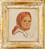 Jan Hála, Marka Kováčová, 1947, Olej na kartóne