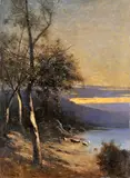 Béla Adalbert Spányi, Napájanie kráv, Okolo 1890, Olej na plátne