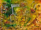 Matt Lamb, Spomienka na detstvo I., 2010, Olej na plátne