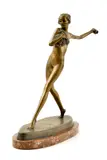 Alojz Rigele, Flóra, Okolo 1930, Bronz, mramorový podstavec