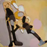 Miroslav Cipár, Príbeh III., 2009, Tempera, asambláž na preglejke