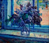 Milan Dobeš, Jar, 1956, Olej na plátne