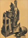 František Reichentál, Vojna, Okolo 1940, Uhoľ na papieri