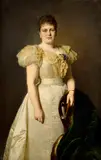 Karl Eugen Felix, Portrét dámy, 1897, Olej na plátne