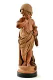 Adolphe Maubach, Dievčatko (Noel), Okolo 1880, Terakota